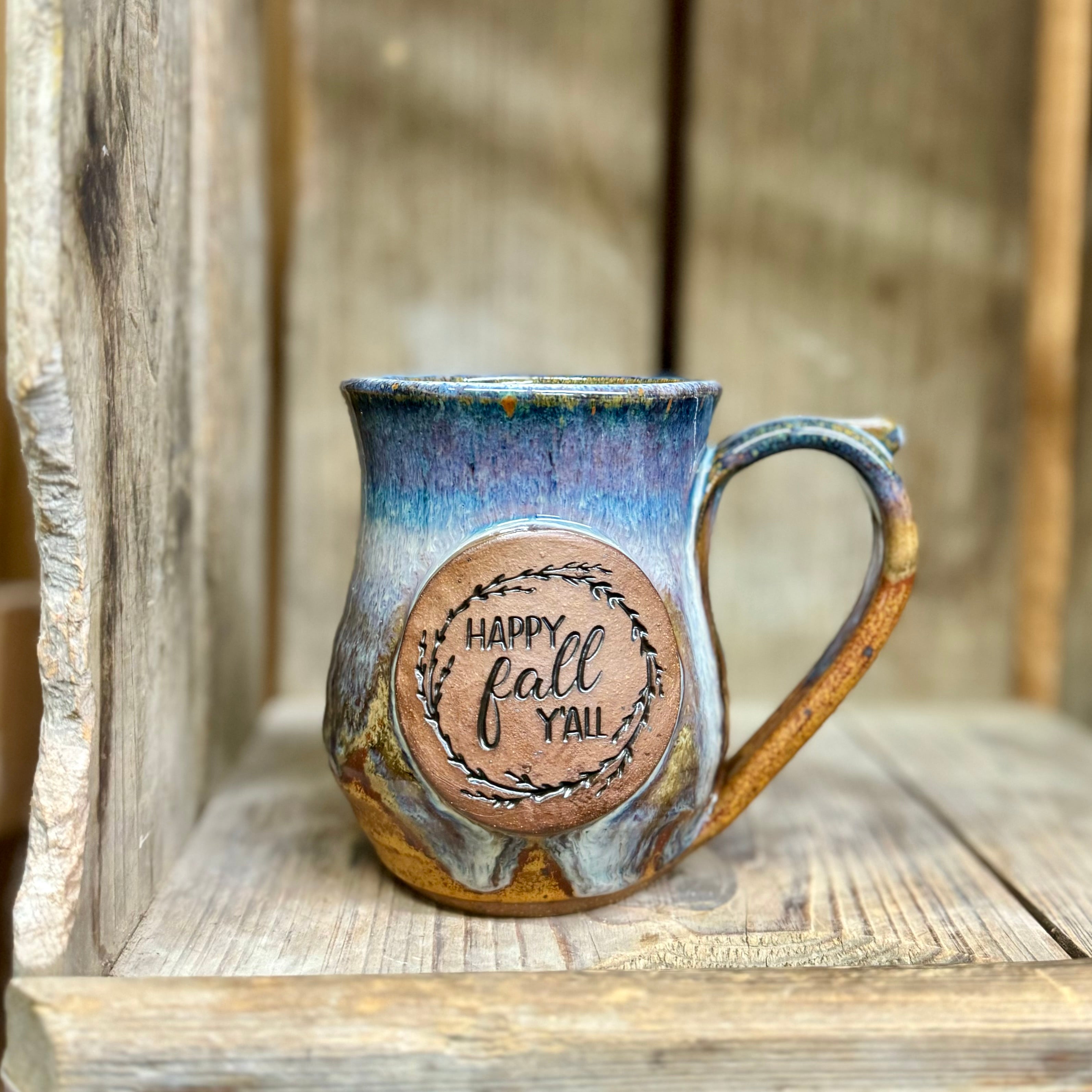 Happy Fall Yall Mug {Pan for Gold}