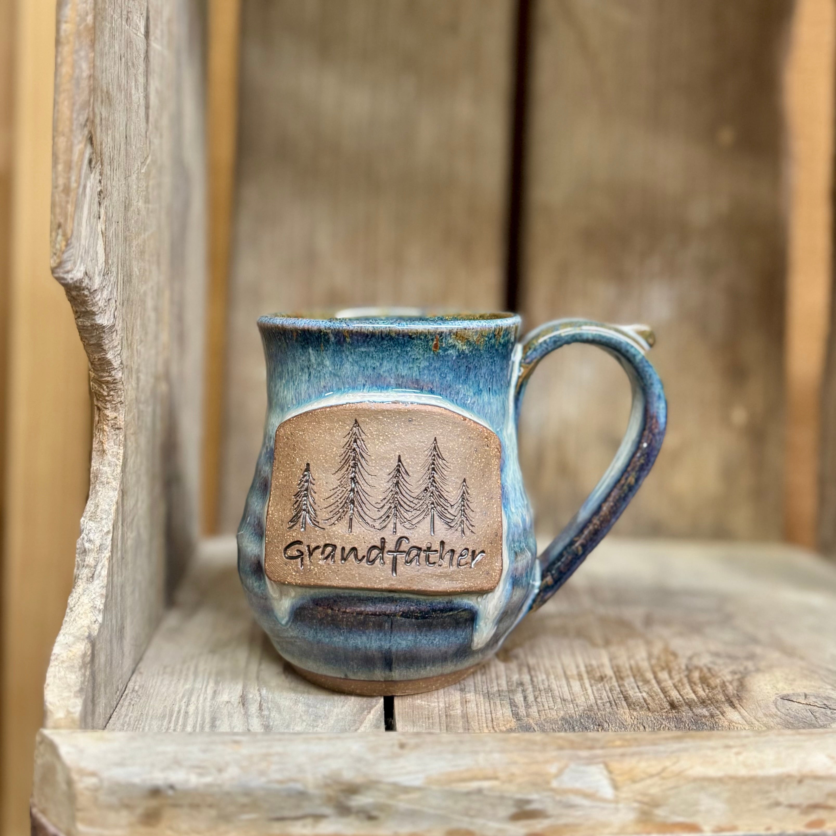 Grandfather Mug {Smoky Blue}