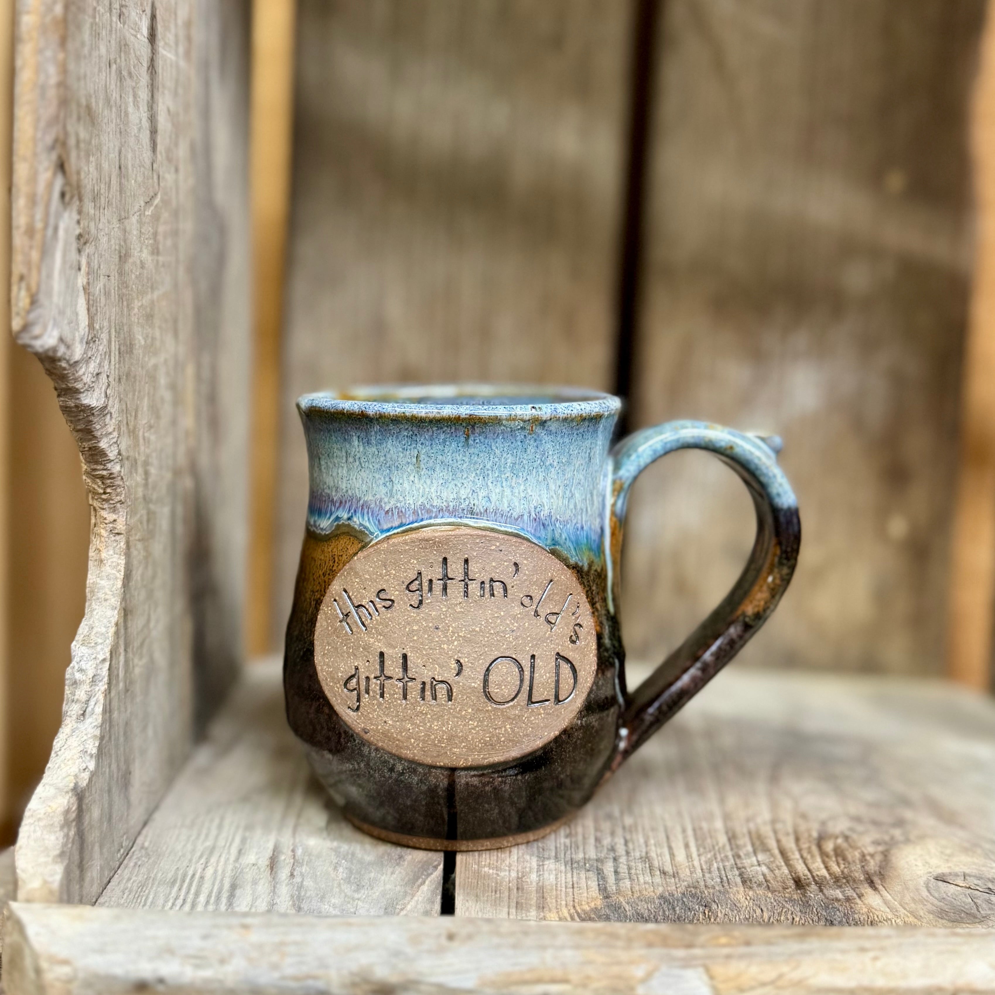 This Gittin Old Mug {Earth and Sky}