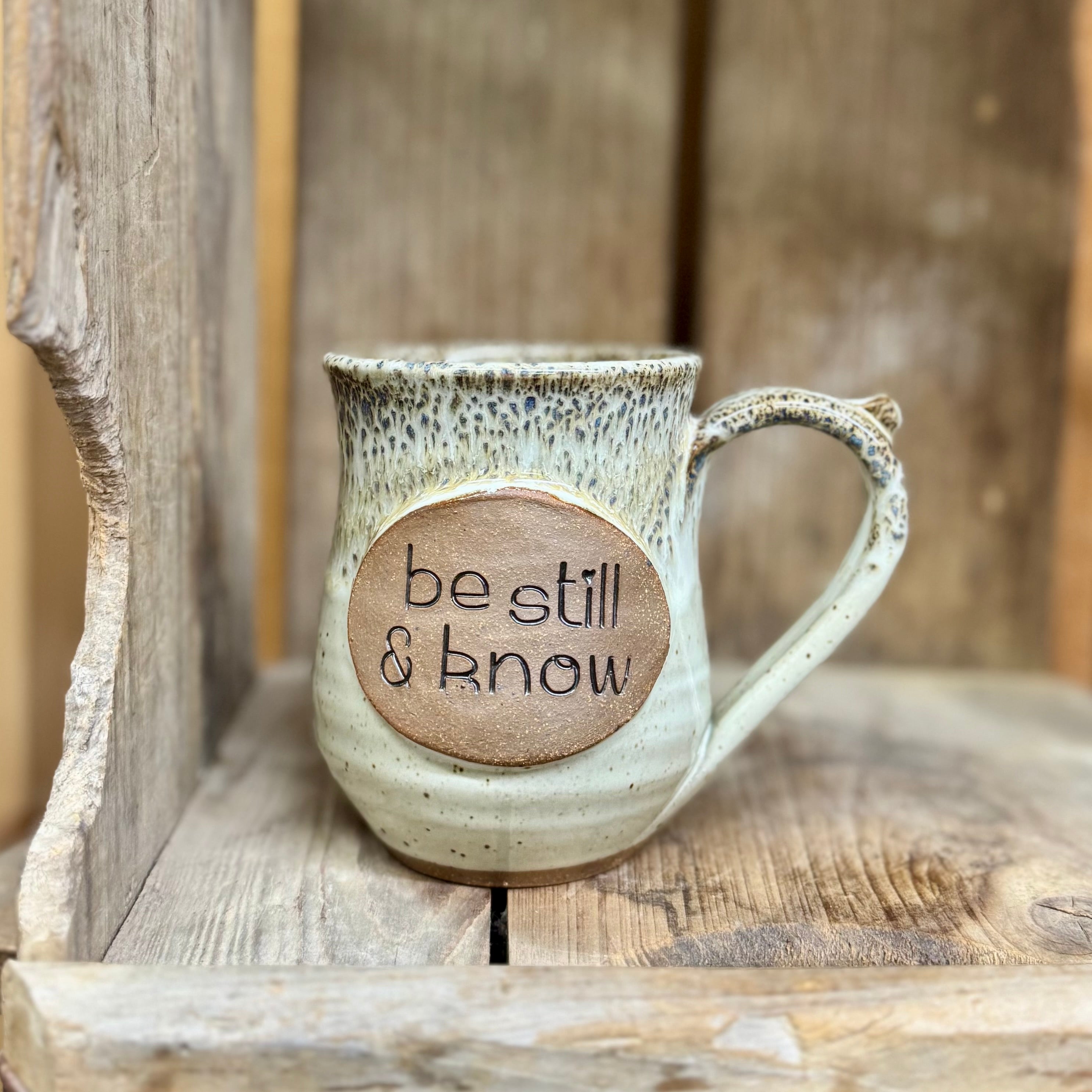 Be Still and Know Mug {Vanilla Bean}