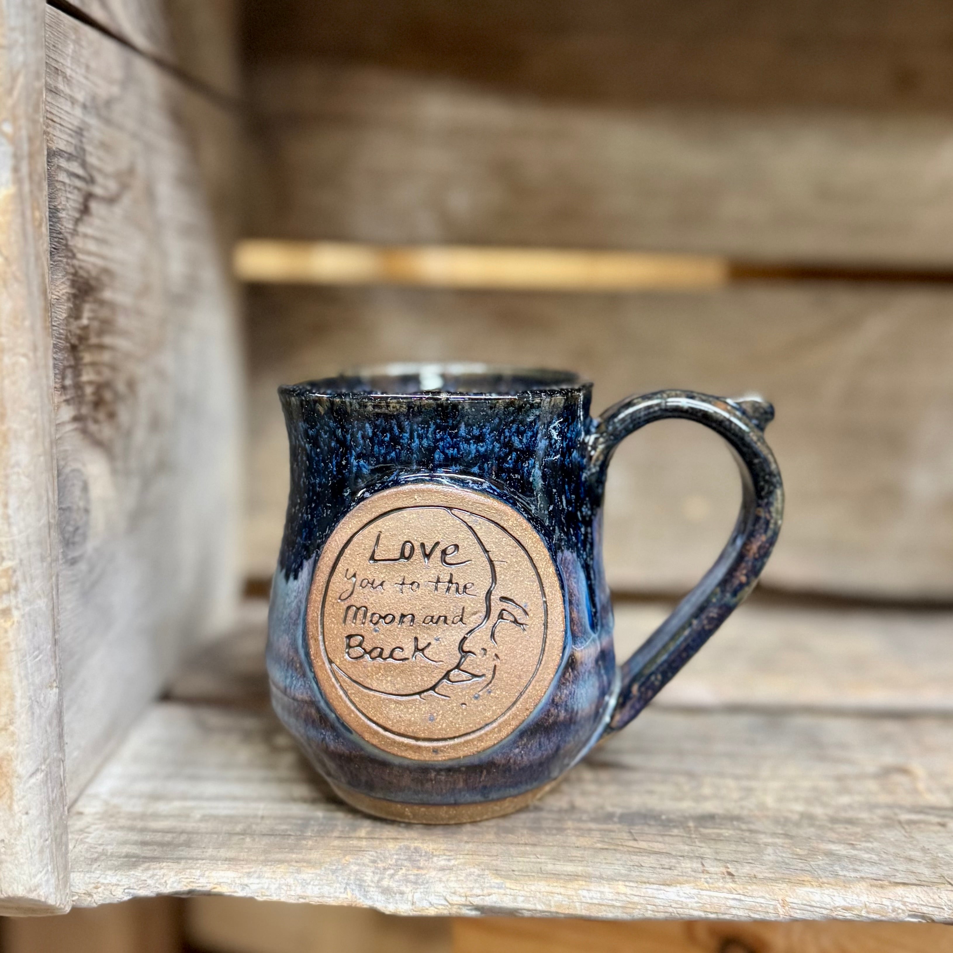 Love you to the Moon Mug (The Blues)