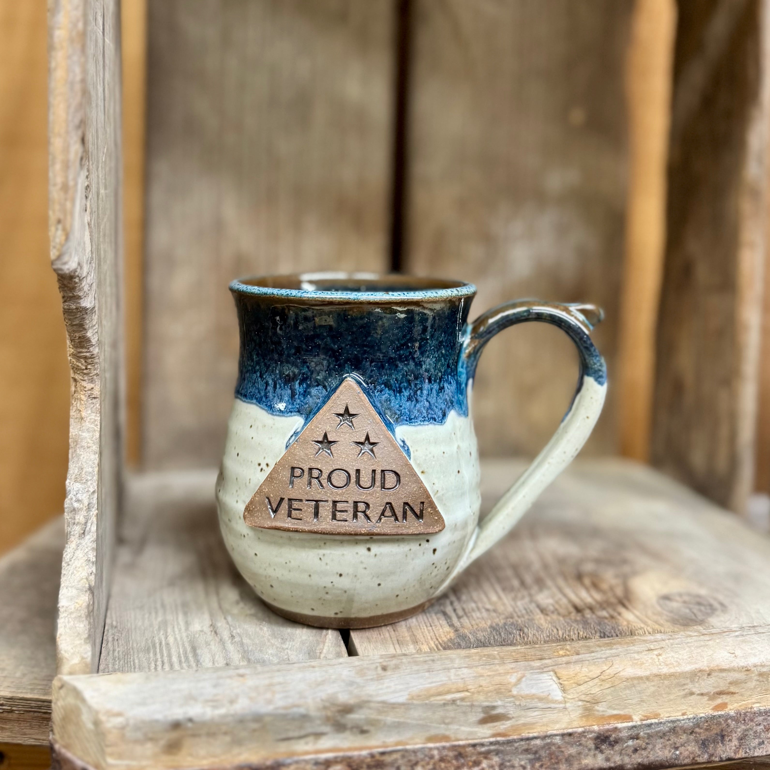 Proud Veteran Mug {Blue Jay}