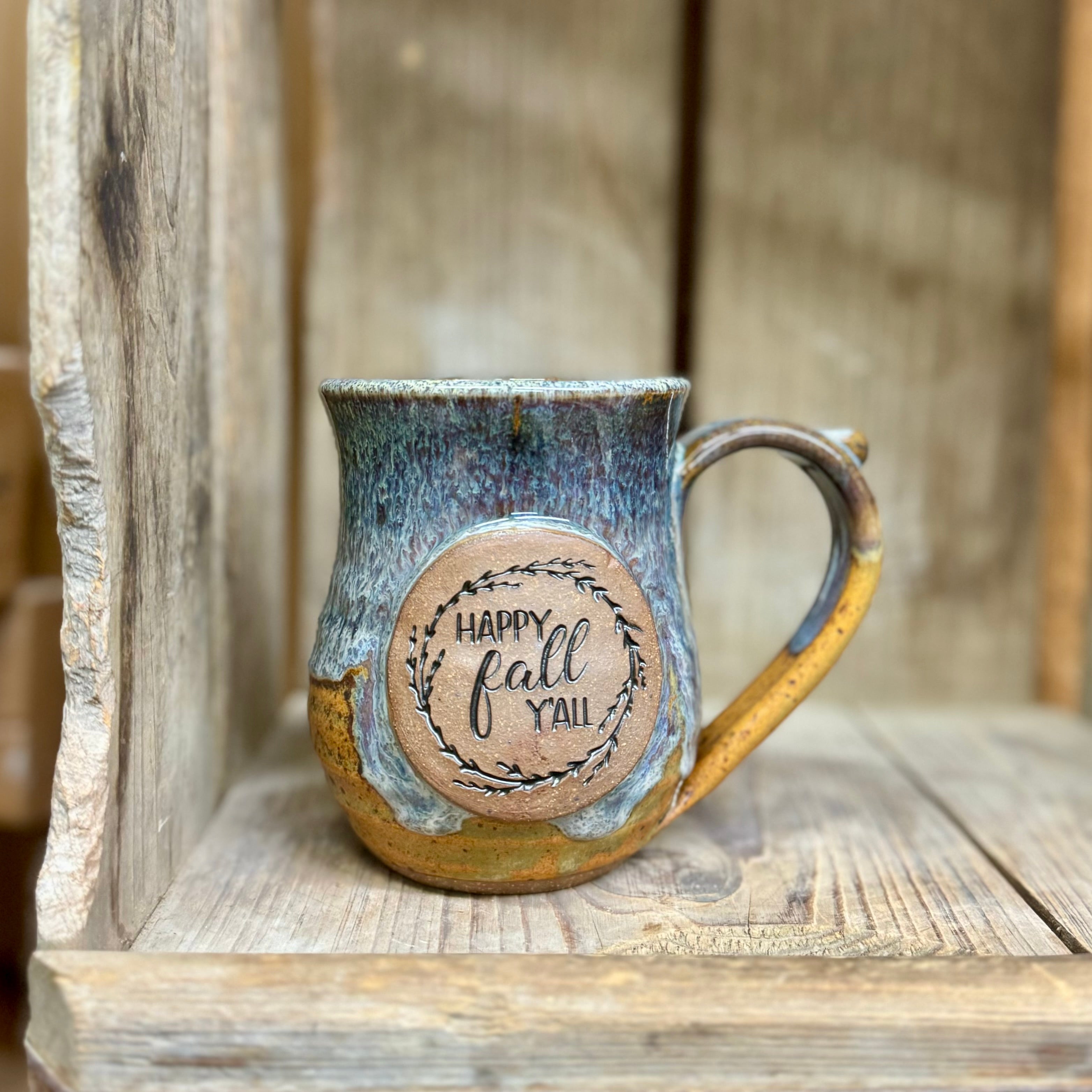 Happy Fall Yall Mug {Autumn Storm}