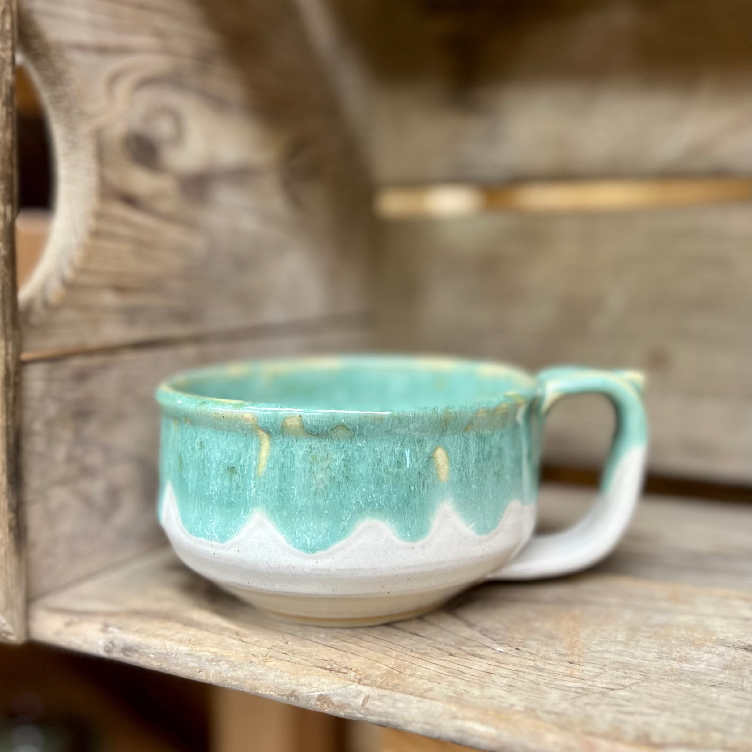 Soup Cup {Sea Glass}